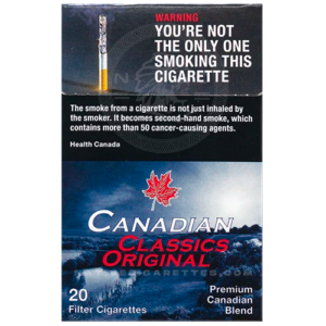 Home 3 Canadian Classics Original Cigarettes pack available to buy online in Canada