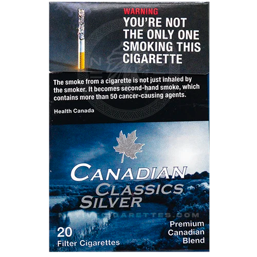 Canadian Classics Silver Cigarettes Pack