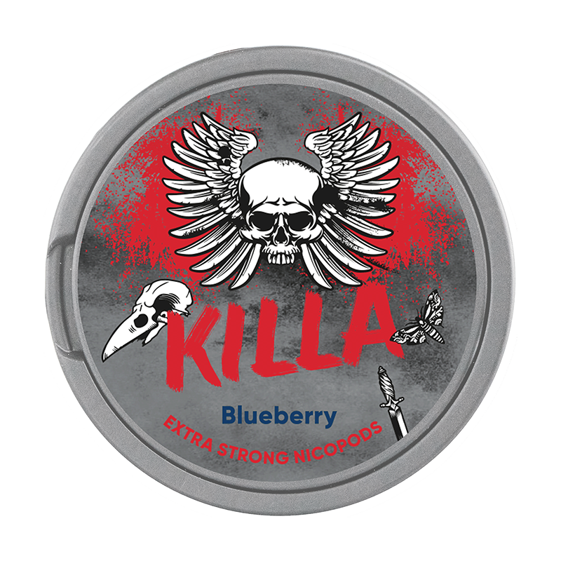 Killa Nicotine Pouches Blueberry