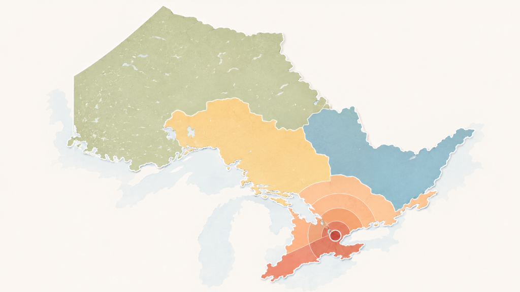 Native cigarette delivery times across Ontario
