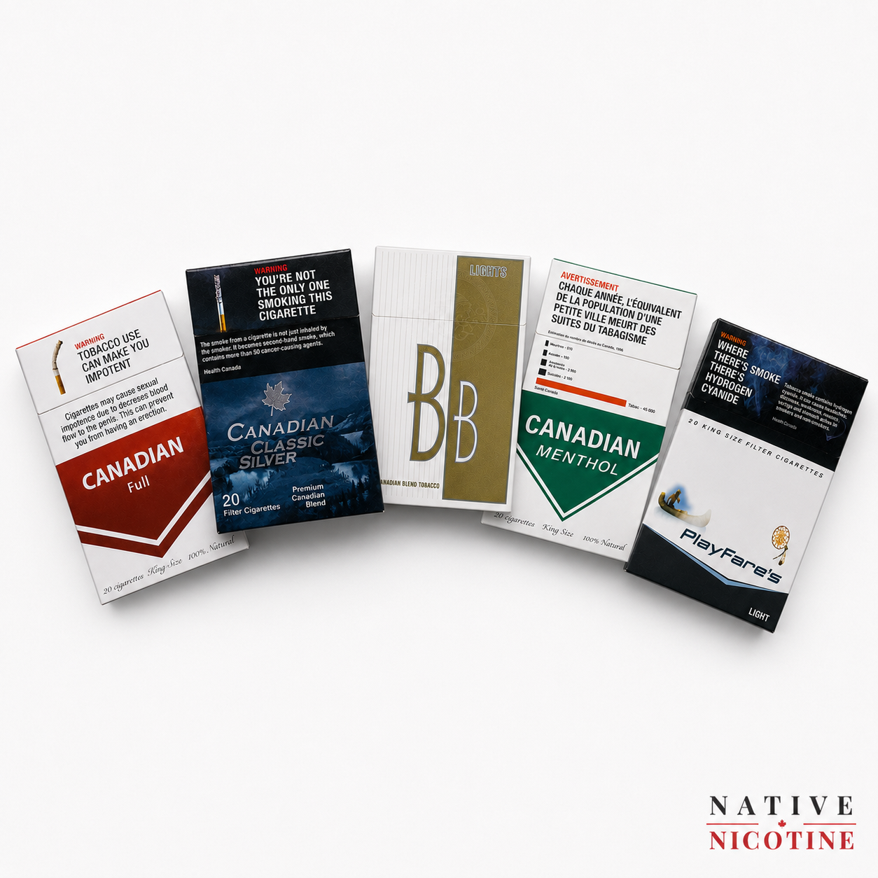 5 Pack Mix & Match Bundle 3 5 Pack Cigarette Mix Match Bundle Native Nicotine D