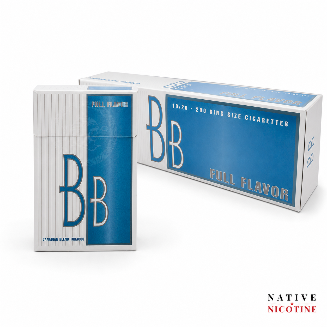 BB Full Cigarettes 1 BB Full Cigarettes Native Nicotine