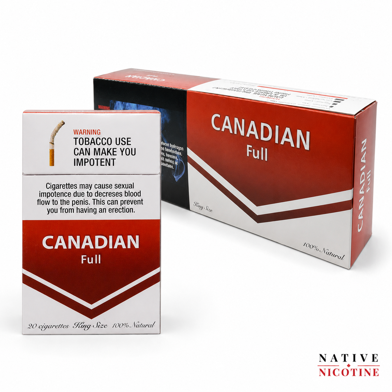 Canadian Full Cigarettes 1 Canadian Full Cigarettes Native Nicotine