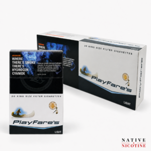Playfares Lights Cigarettes Native Nicotine