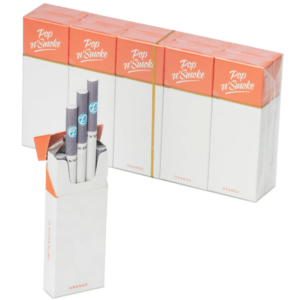Pop N’ Smoke Orange Slim Cigarettes