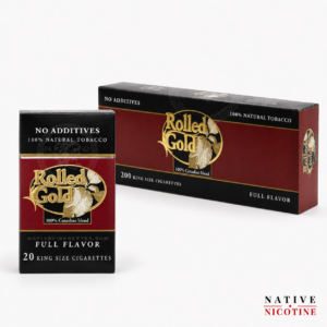Rolled Gold Full Cigarettes Native Nicotine