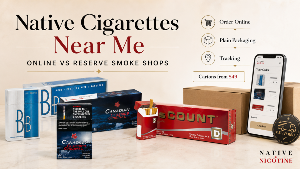 Native Cigarettes Near Me: Online vs Reserve Smoke Shops 4 Native Cigarettes Near Me: Online vs Reserve Smoke Shops