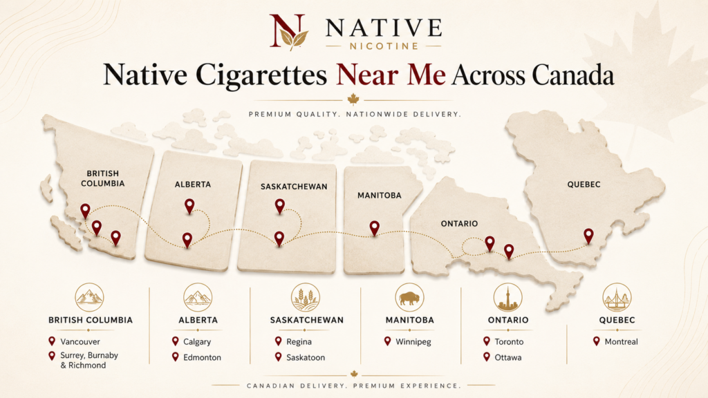 Native Cigarettes Near Me: Online vs Reserve Smoke Shops 3 Native Cigarettes Near Me Across Canada