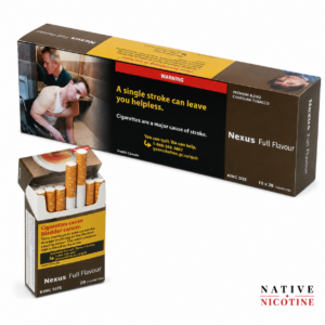 Nexus Full Flavour Cigarettes Pack Carton Main