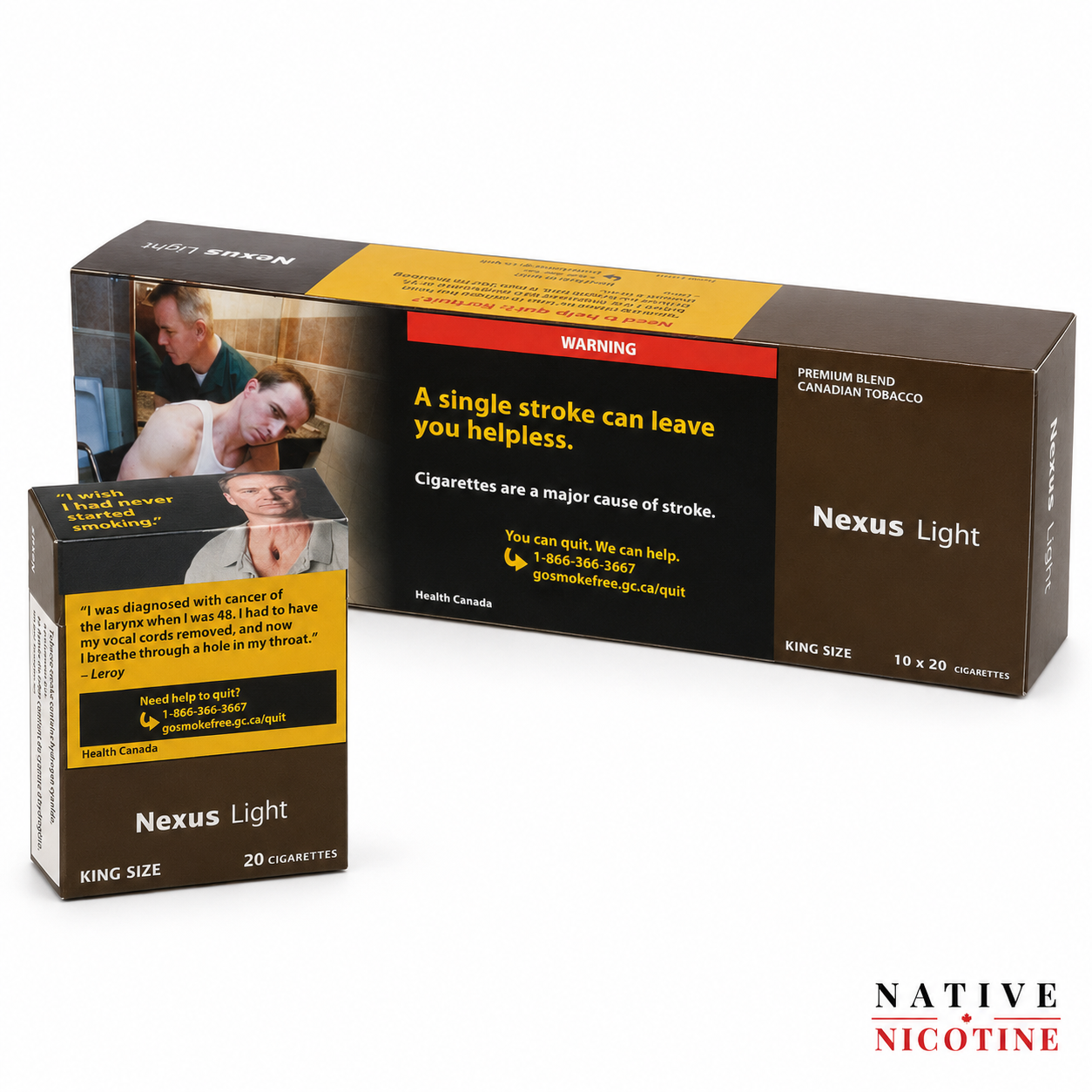 Nexus Light Cigarettes 4 Nexus Light Cigarettes Pack Carton Smokes Main