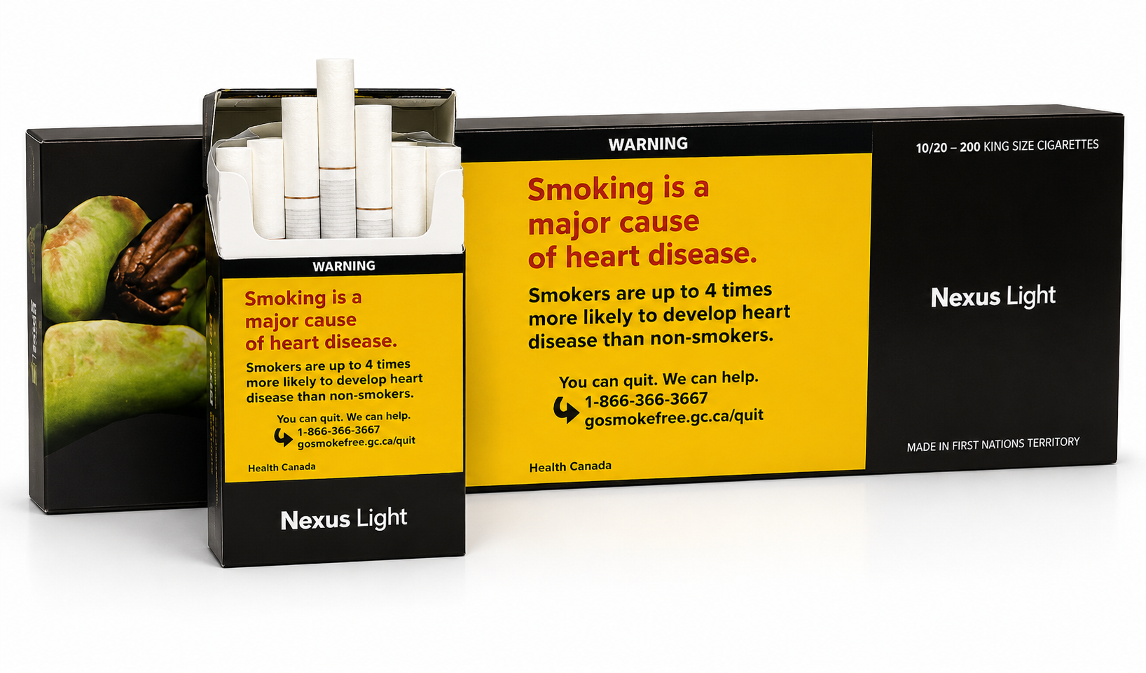 Nexus Light Cigarettes 3 Nexus Light Cigarettes Pack Carton Smokes