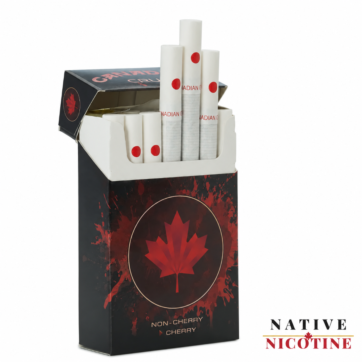Canadian Crush Cherry Cigarettes 2 Canadian Crush Cigarettes Cherry Smokes Pop Pack