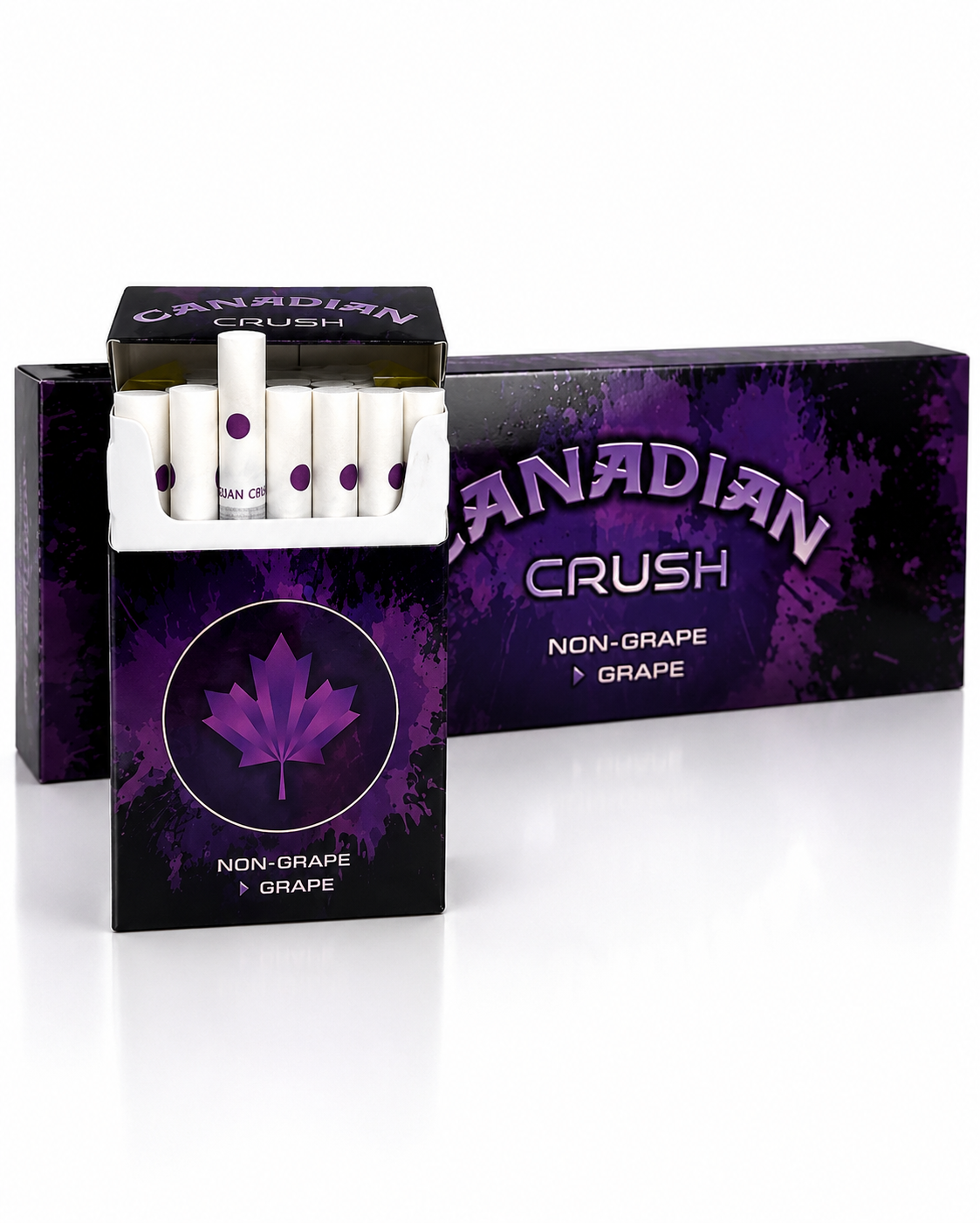 Canadian Crush Grape Cigarettes 3 Canadian Crush Cigarettes Grape